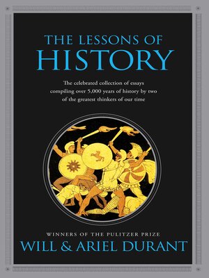 cover image of The Lessons of History